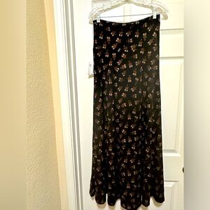 NWT Lularoe Owls Maxi Skirt Size Small